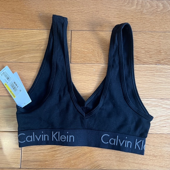 NWT! Calvin Klein Unlined Bralette - Picture 3 of 3